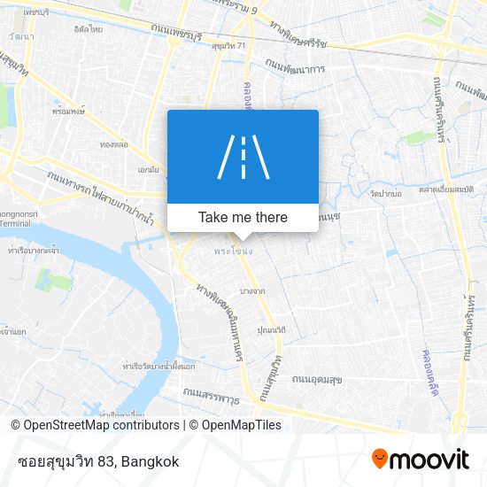 ซอยสุขุมวิท 83 map