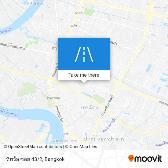 ทิพวัล ซอย 43/2 map