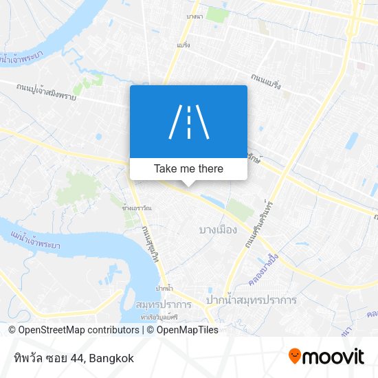 ทิพวัล ซอย 44 map