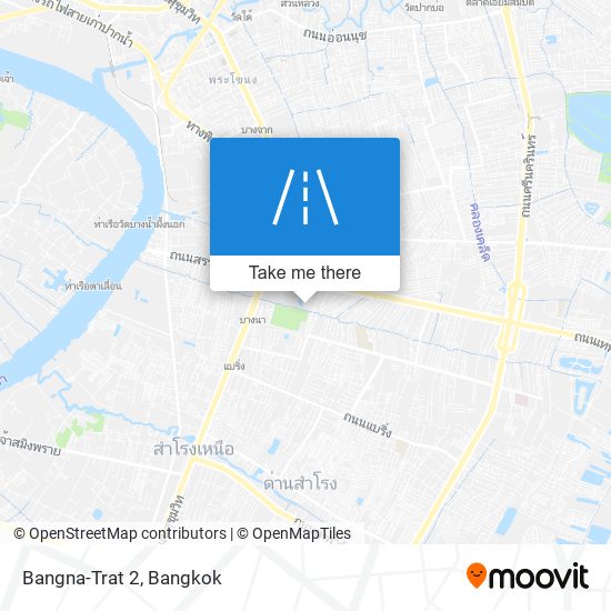 Bangna-Trat 2 map