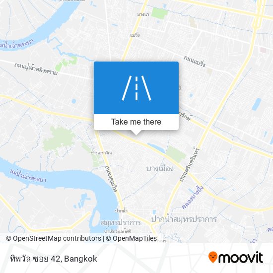 ทิพวัล ซอย 42 map