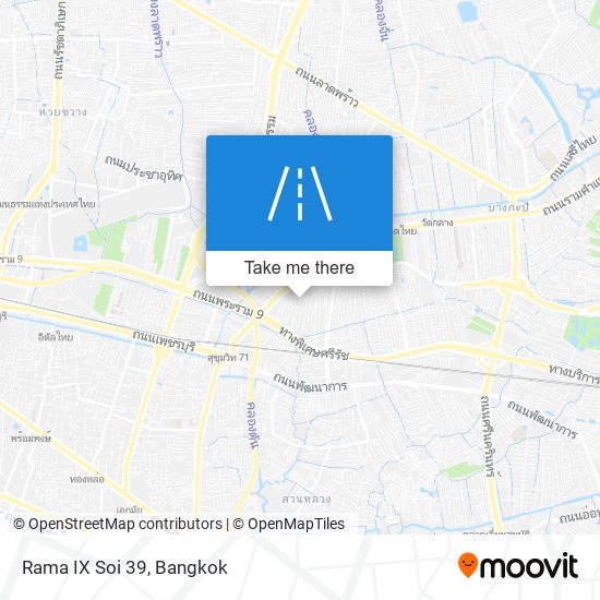 Rama IX Soi 39 map