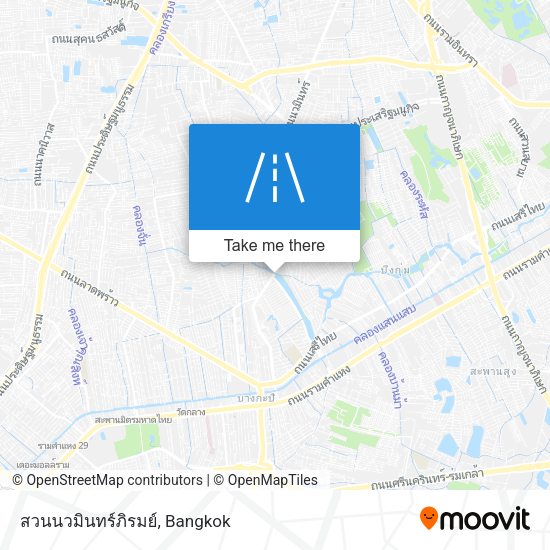สวนนวมินทร์ภิรมย์ map