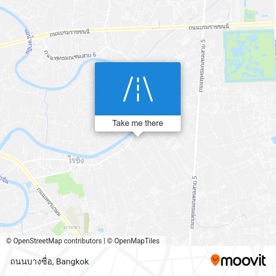 ถนนบางซื่อ map