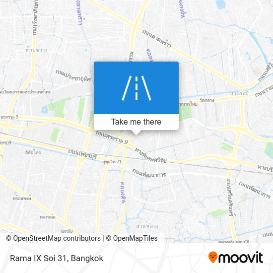 Rama IX Soi 31 map