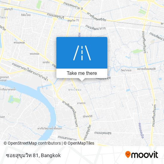 ซอยสุขุมวิท 81 map