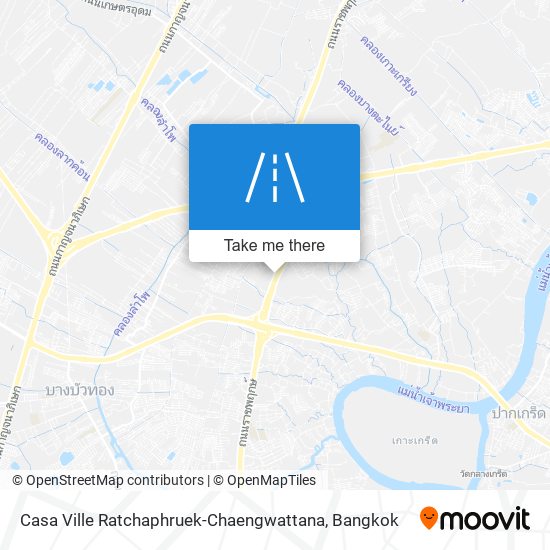 Casa Ville Ratchaphruek-Chaengwattana map