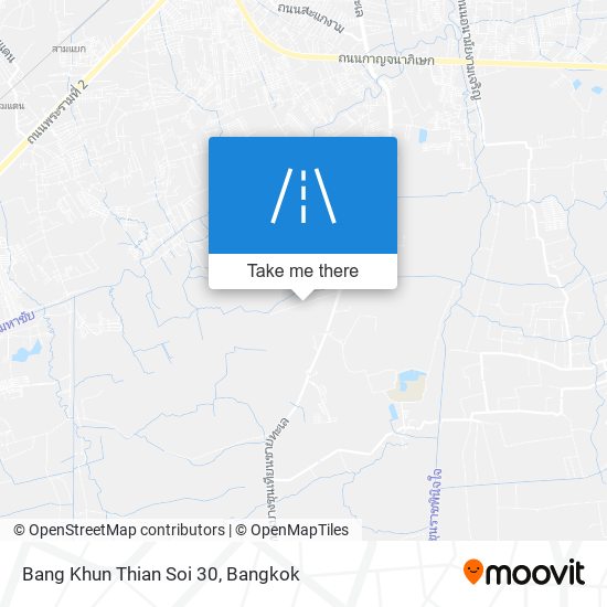 Bang Khun Thian Soi 30 map