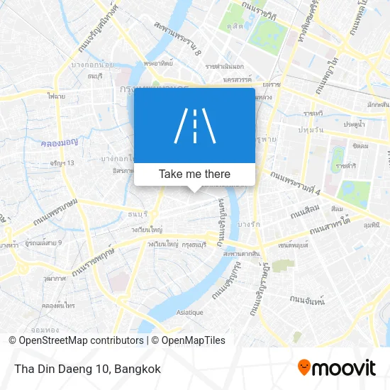 Tha Din Daeng 10 map