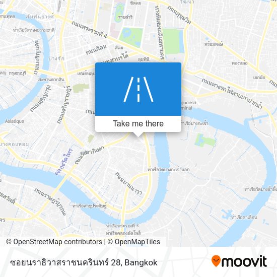 ซอยนราธิวาสราชนครินทร์ 28 map