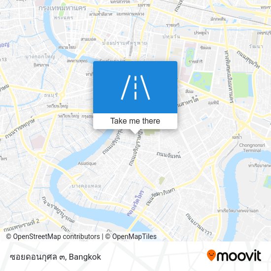 ซอยดอนกุศล ๓ map
