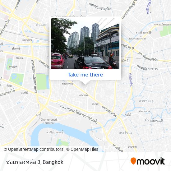 ซอยทองหล่อ 3 map