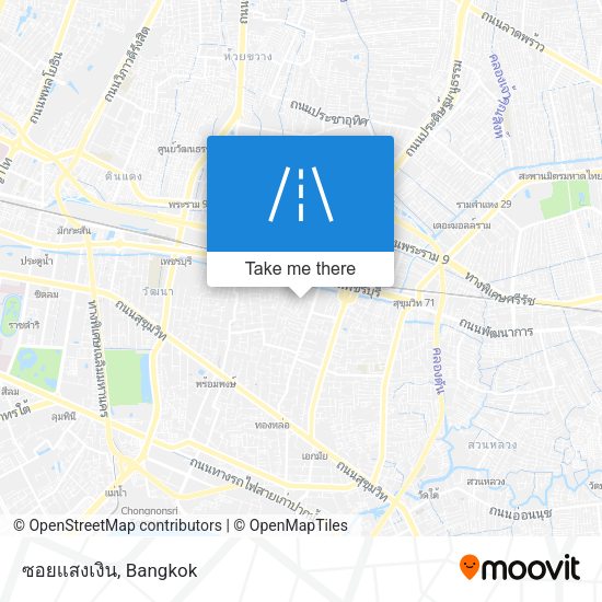 ซอยแสงเงิน map