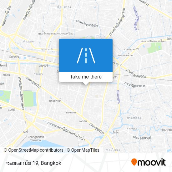 ซอยเอกมัย 19 map