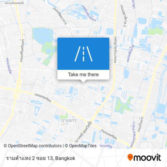 รามคำแหง 2 ซอย 13 map