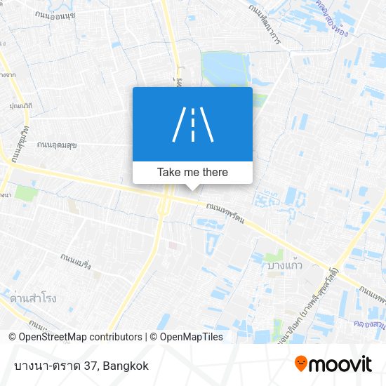 บางนา-ตราด 37 map