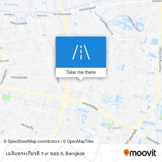 เฉลิมพระเกียรติ ร.๙ ซอย 6 map
