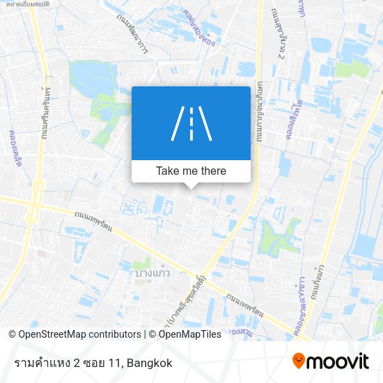 รามคำแหง 2 ซอย 11 map