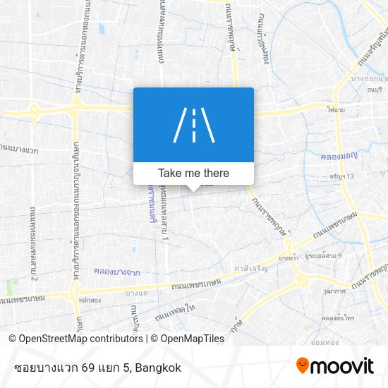 ซอยบางแวก 69 แยก 5 map