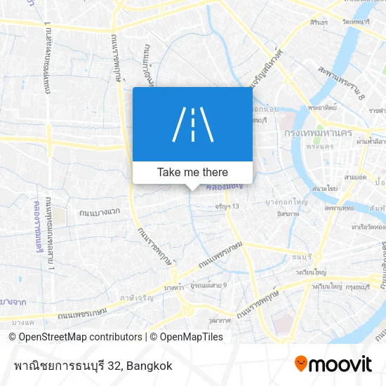 พาณิชยการธนบุรี 32 map