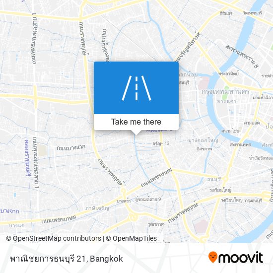 พาณิชยการธนบุรี 21 map