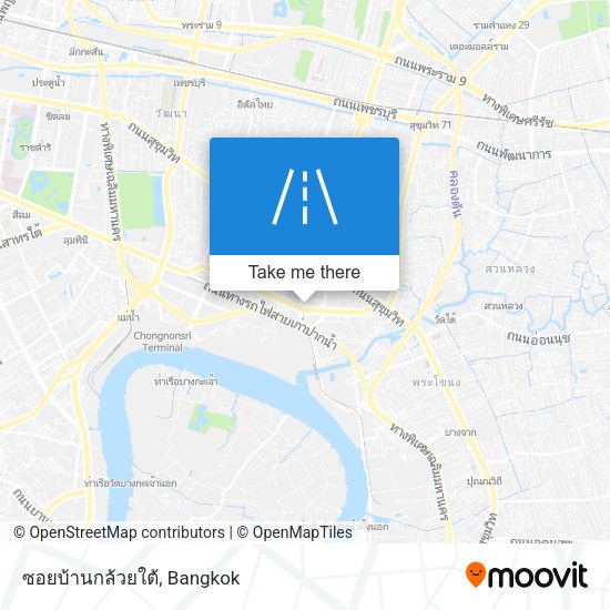 ซอยบ้านกล้วยใต้ map