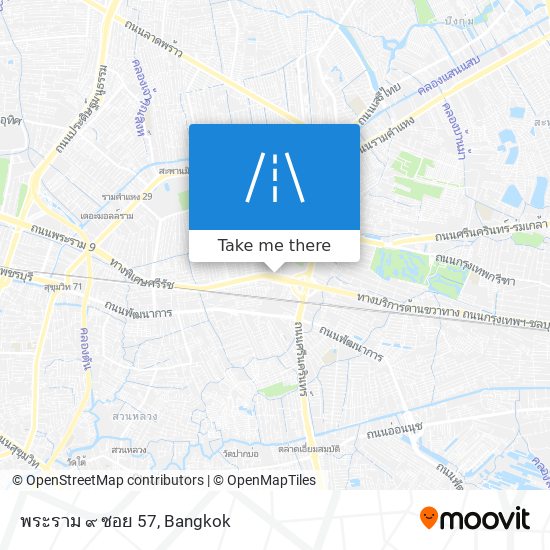 พระราม ๙ ซอย 57 map