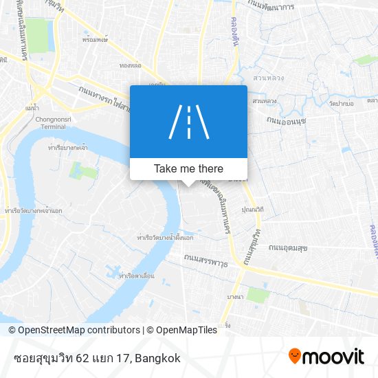 ซอยสุขุมวิท 62 แยก 17 map