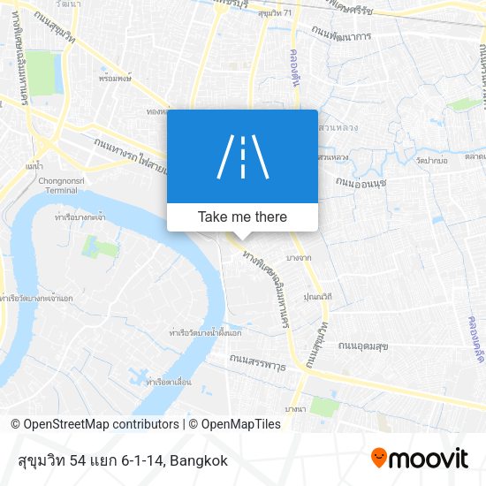 สุขุมวิท 54 แยก 6-1-14 map