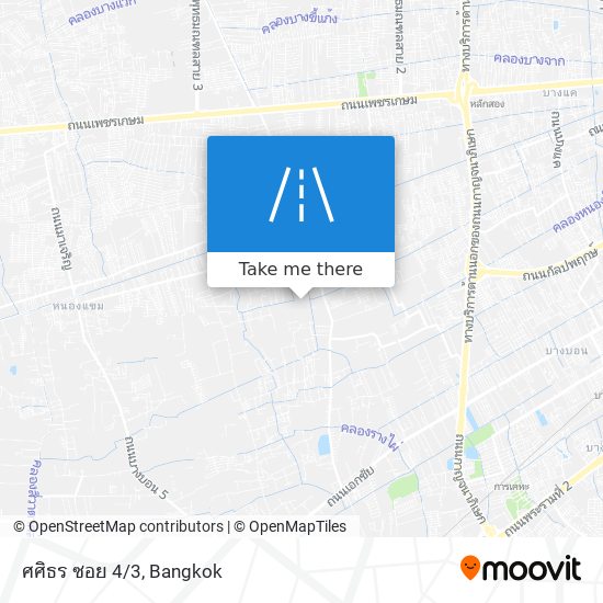 ศศิธร ซอย 4/3 map