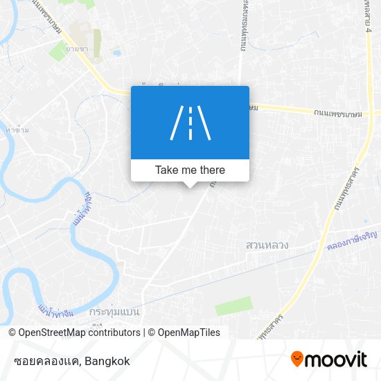 ซอยคลองแค map