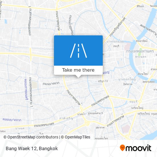 Bang Waek 12 map