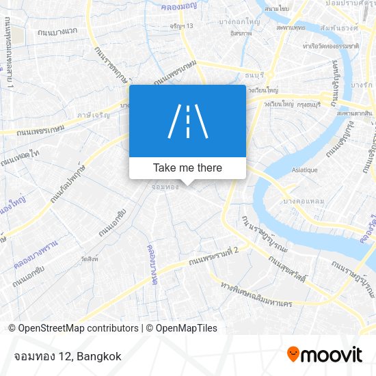 จอมทอง 12 map