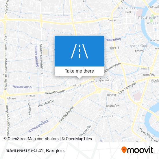 ซอยเพชรเกษม 42 map