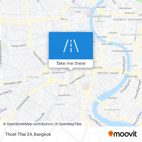 Thoet Thai 24 map