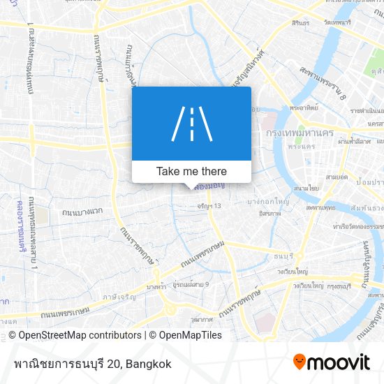 พาณิชยการธนบุรี 20 map