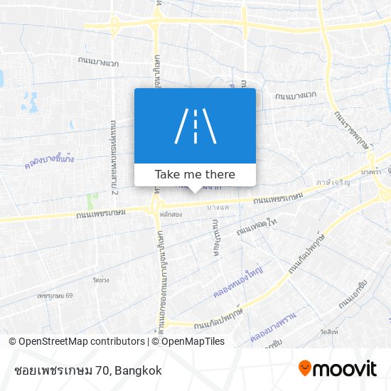 ซอยเพชรเกษม 70 map