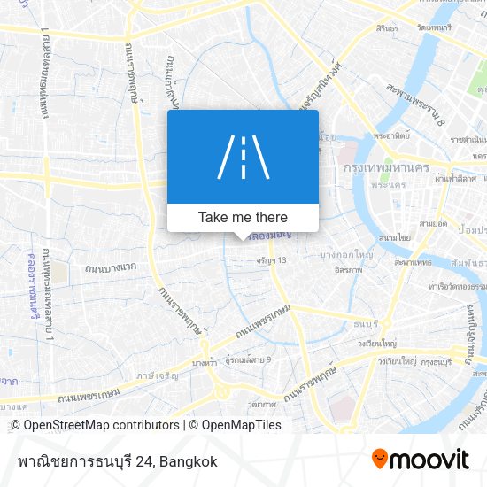พาณิชยการธนบุรี 24 map