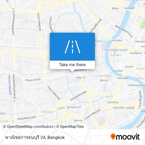 พาณิชยการธนบุรี 24 map
