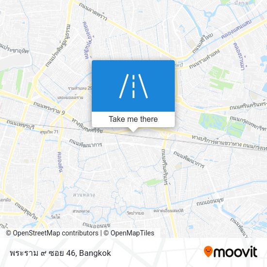 พระราม ๙ ซอย 46 map