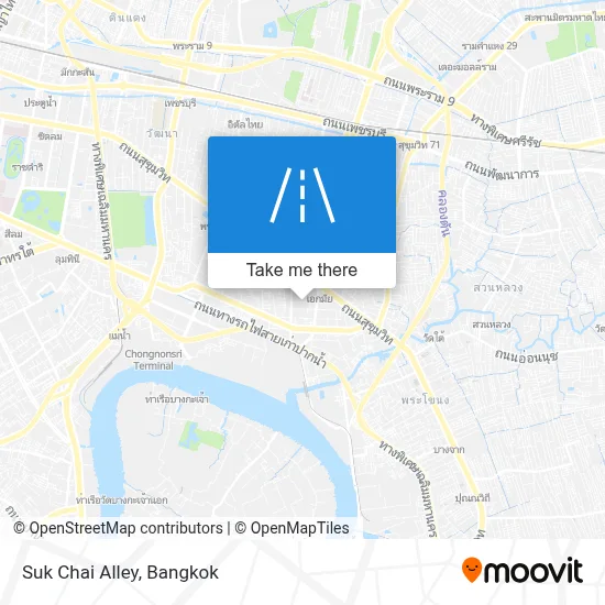 Suk Chai Alley map