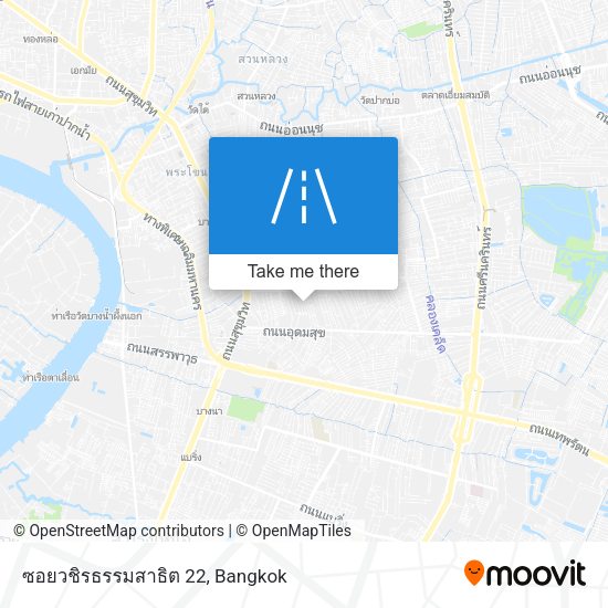 ซอยวชิรธรรมสาธิต 22 map