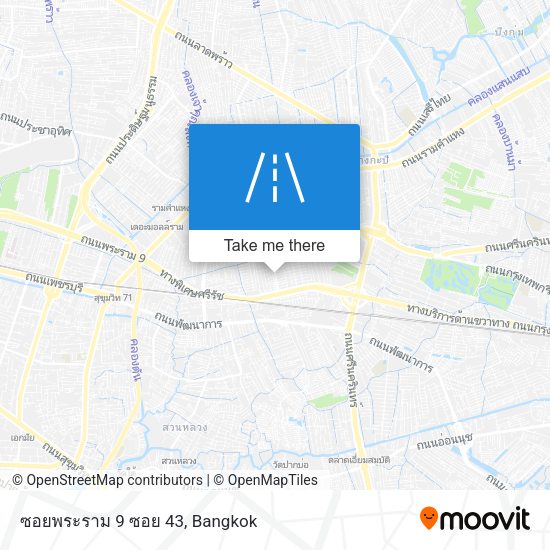 ซอยพระราม 9 ซอย 43 map