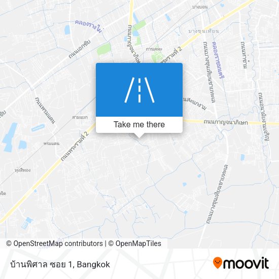บ้านพิศาล ซอย 1 map