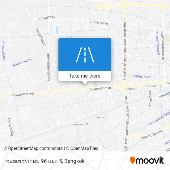ซอยเพชรเกษม 96 แยก 5 map