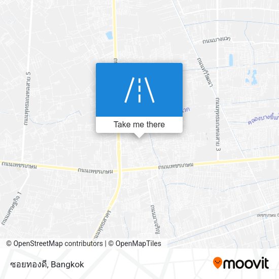 ซอยทองดี map