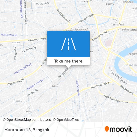 ซอยเอกชัย 13 map