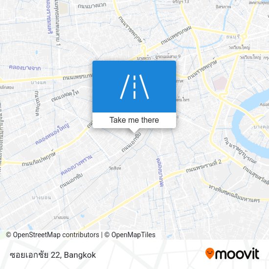 ซอยเอกชัย 22 map