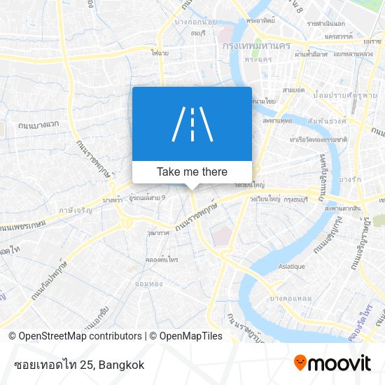 ซอยเทอดไท 25 map