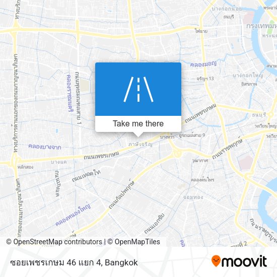 ซอยเพชรเกษม 46 แยก 4 map
